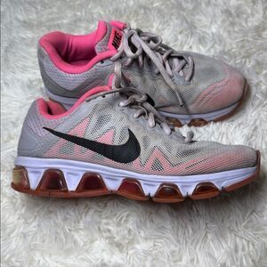 Nike Pink and Gray Running Shoes